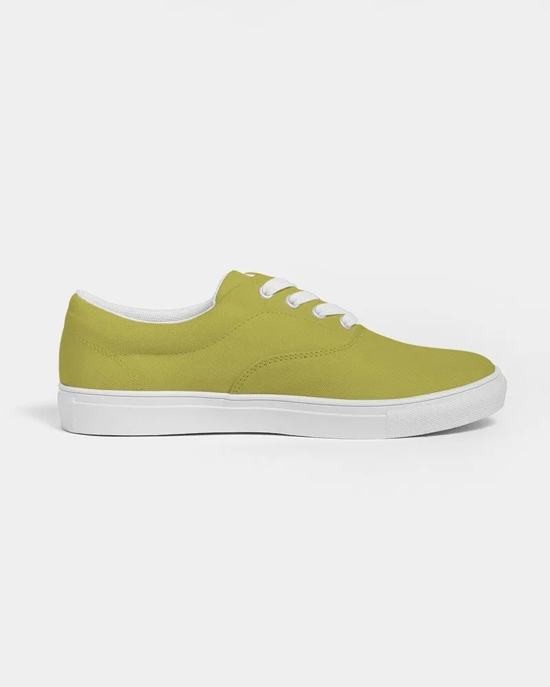 Shaded Midtone Yellow Canvas Sneakers | Women's | C0M0Y80K30