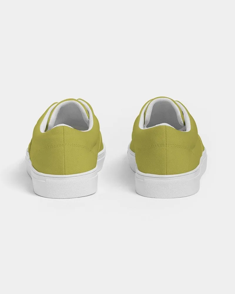 Shaded Midtone Yellow Canvas Sneakers | Women's | C0M0Y80K30