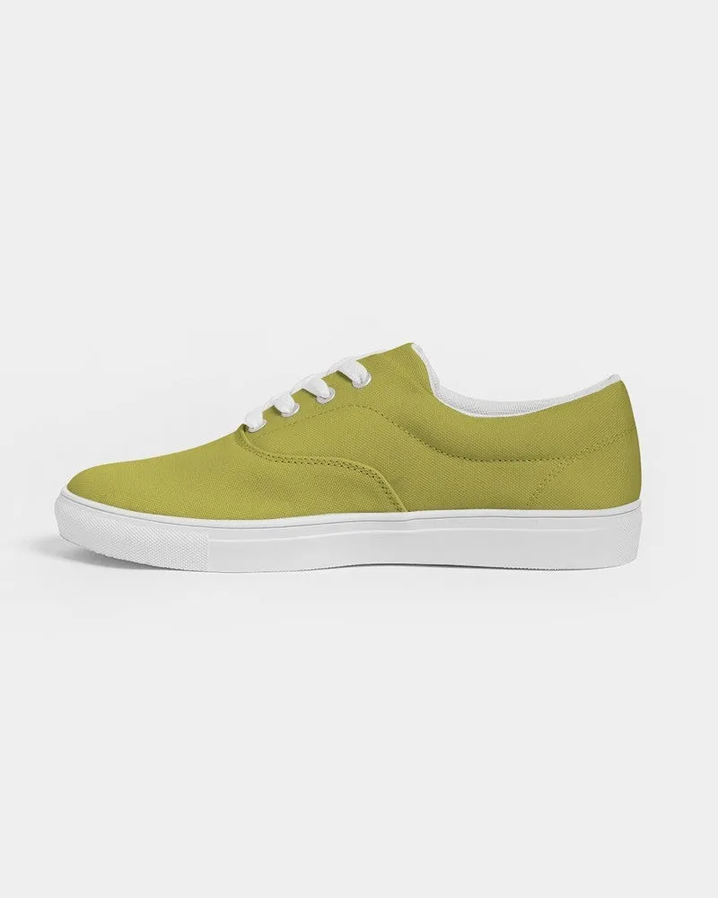 Shaded Midtone Yellow Canvas Sneakers | Women's | C0M0Y80K30