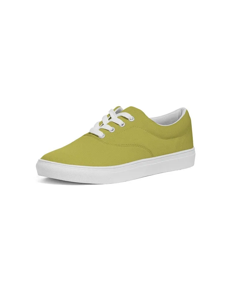 Shaded Midtone Yellow Canvas Sneakers | Women's | C0M0Y80K30