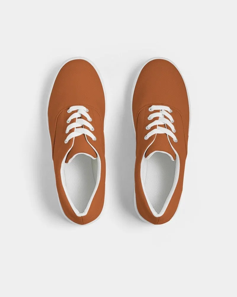 Shaded Orange Canvas Sneakers | Men's | C0M75Y100K30
