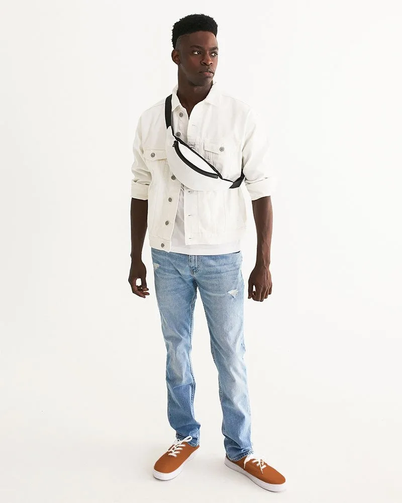 Shaded Orange Canvas Sneakers | Men's | C0M75Y100K30