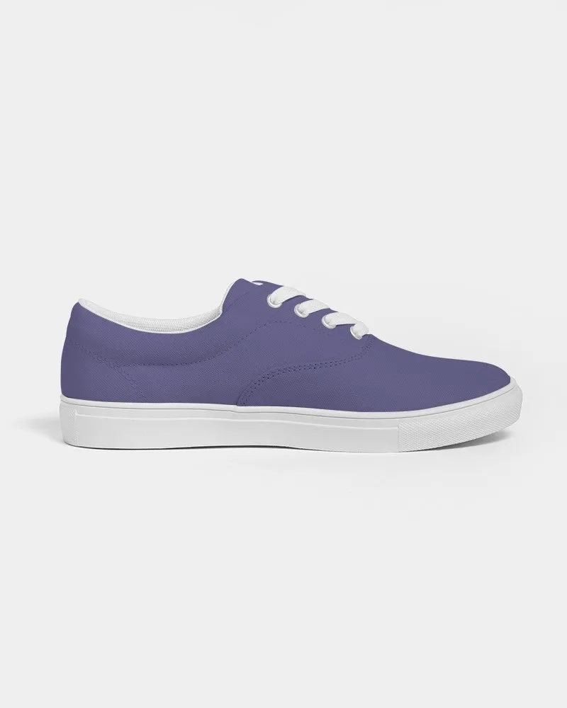 Shaded Pastel Blue Canvas Sneakers | Women's | C60M60Y0K30