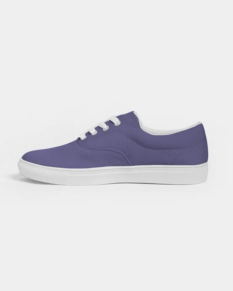 Shaded Pastel Blue Canvas Sneakers | Women's | C60M60Y0K30