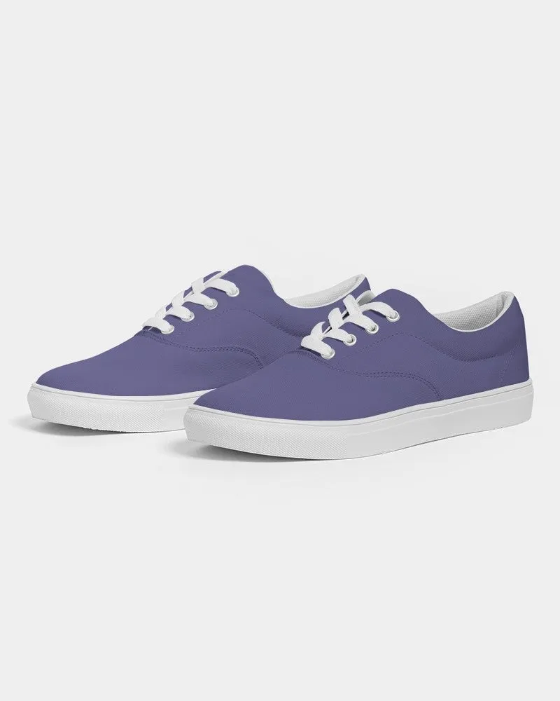 Shaded Pastel Blue Canvas Sneakers | Women's | C60M60Y0K30