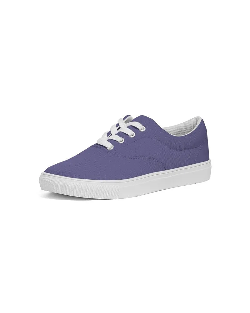 Shaded Pastel Blue Canvas Sneakers | Women's | C60M60Y0K30