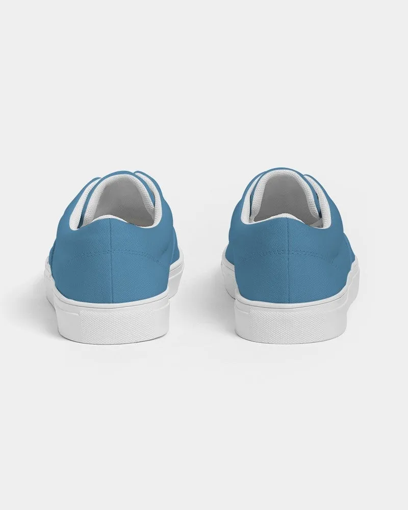 Shaded Pastel Cyan Canvas Sneakers | Women's | C60M15Y0K30