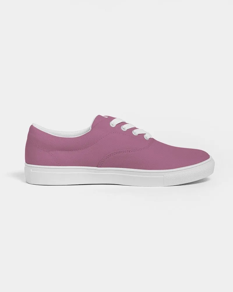 Shaded Pastel Magenta Canvas Sneakers | Men's | C0M60Y0K30