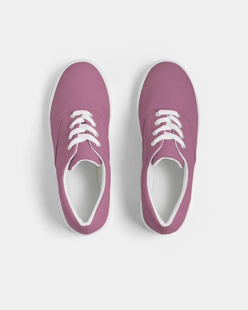 Shaded Pastel Magenta Canvas Sneakers | Men's | C0M60Y0K30