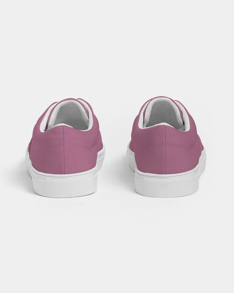 Shaded Pastel Magenta Canvas Sneakers | Men's | C0M60Y0K30