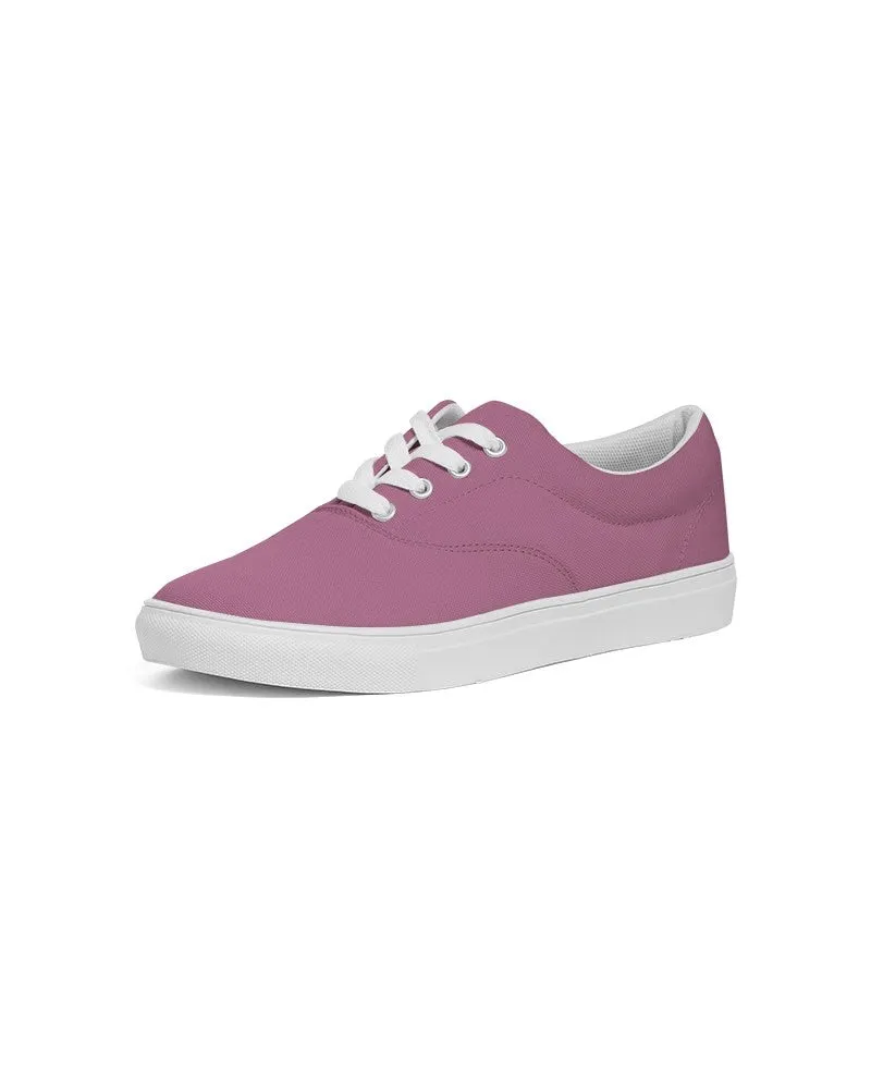 Shaded Pastel Magenta Canvas Sneakers | Men's | C0M60Y0K30