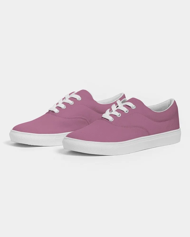 Shaded Pastel Magenta Canvas Sneakers | Men's | C0M60Y0K30