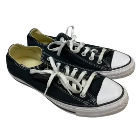 Shoes Sneakers By Converse In Black, Size: 9.5