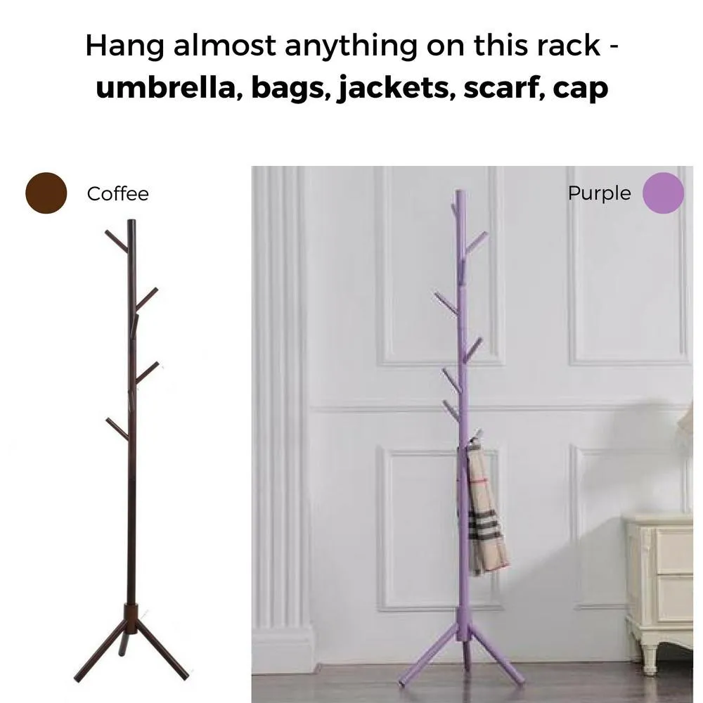 Shoppy IKA Coat Clothes Wooden Rack