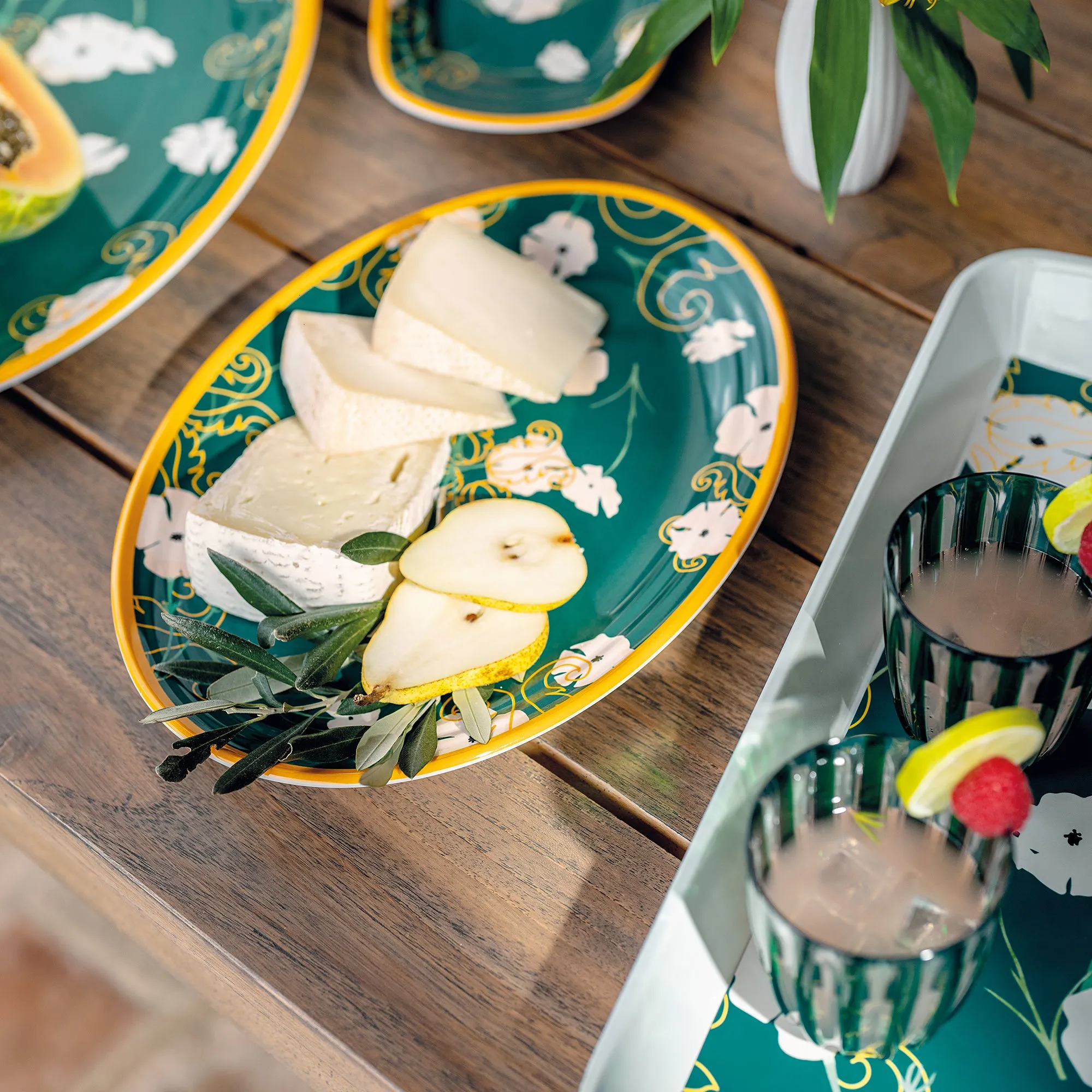 SMALL OVAL TRAY ''FUSION''