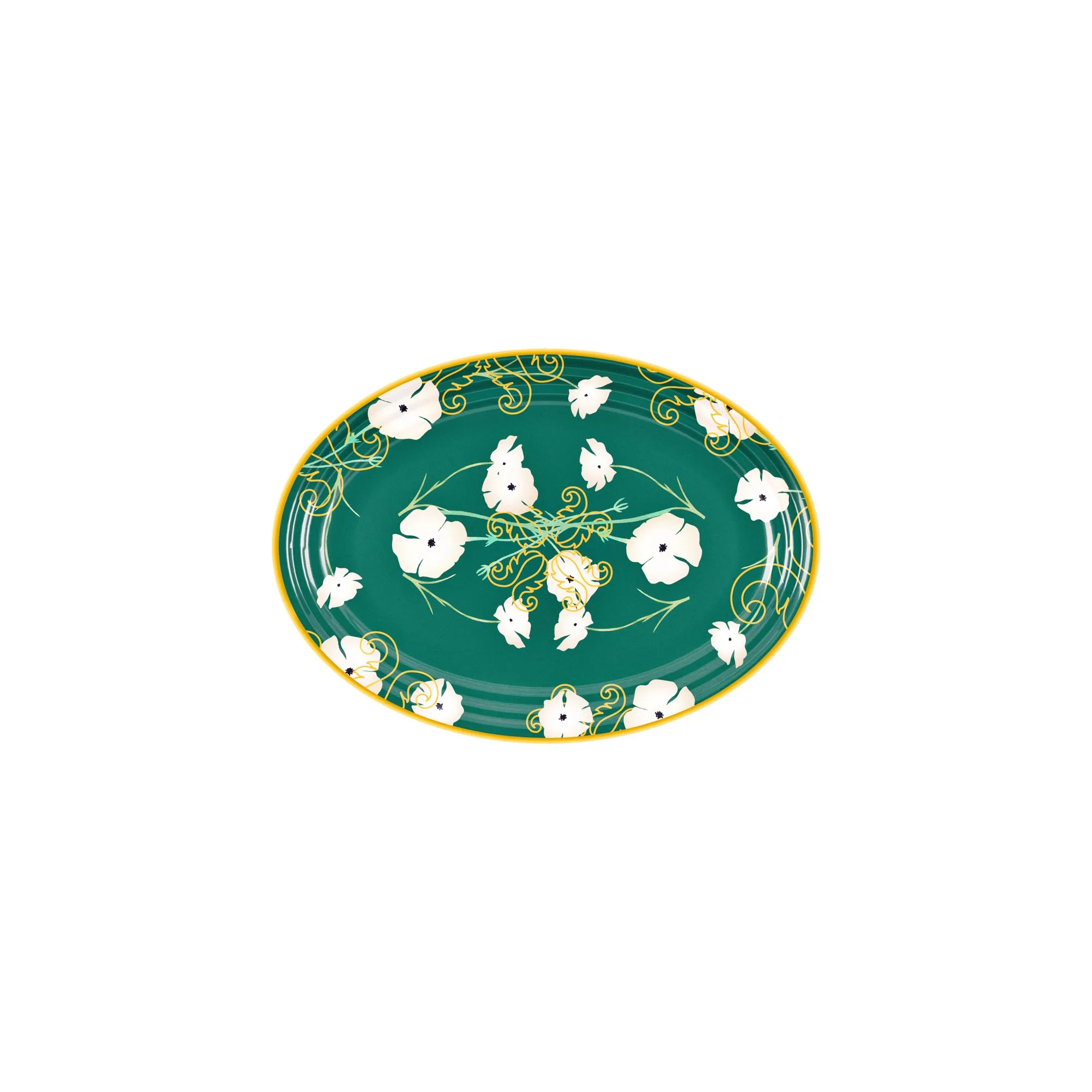 SMALL OVAL TRAY ''FUSION''