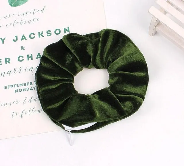 Velvet Brand Scrunches With Zip