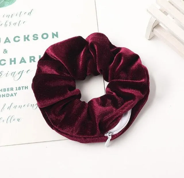 Velvet Brand Scrunches With Zip
