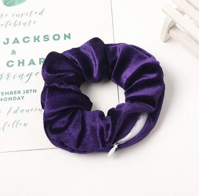Velvet Brand Scrunches With Zip