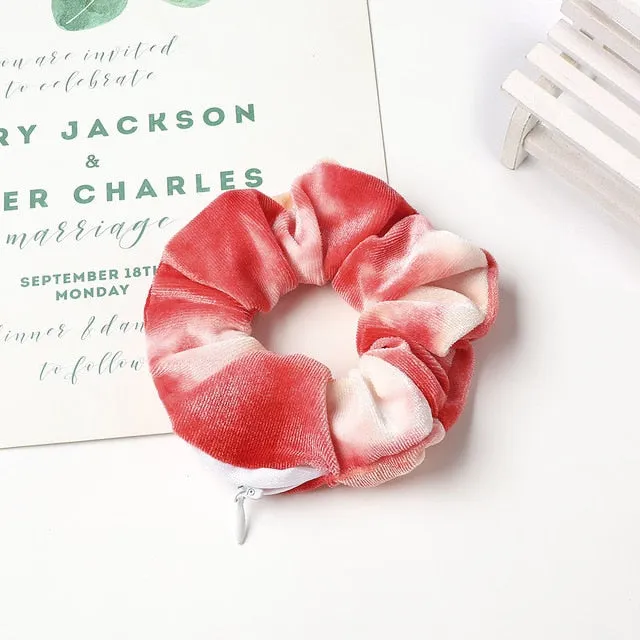 Velvet Brand Scrunches With Zip