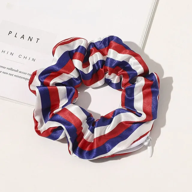 Velvet Brand Scrunches With Zip