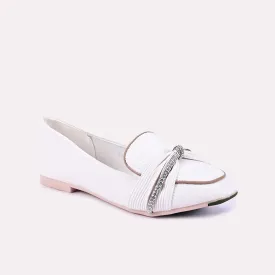 Viola White Casual Pumps 0431244