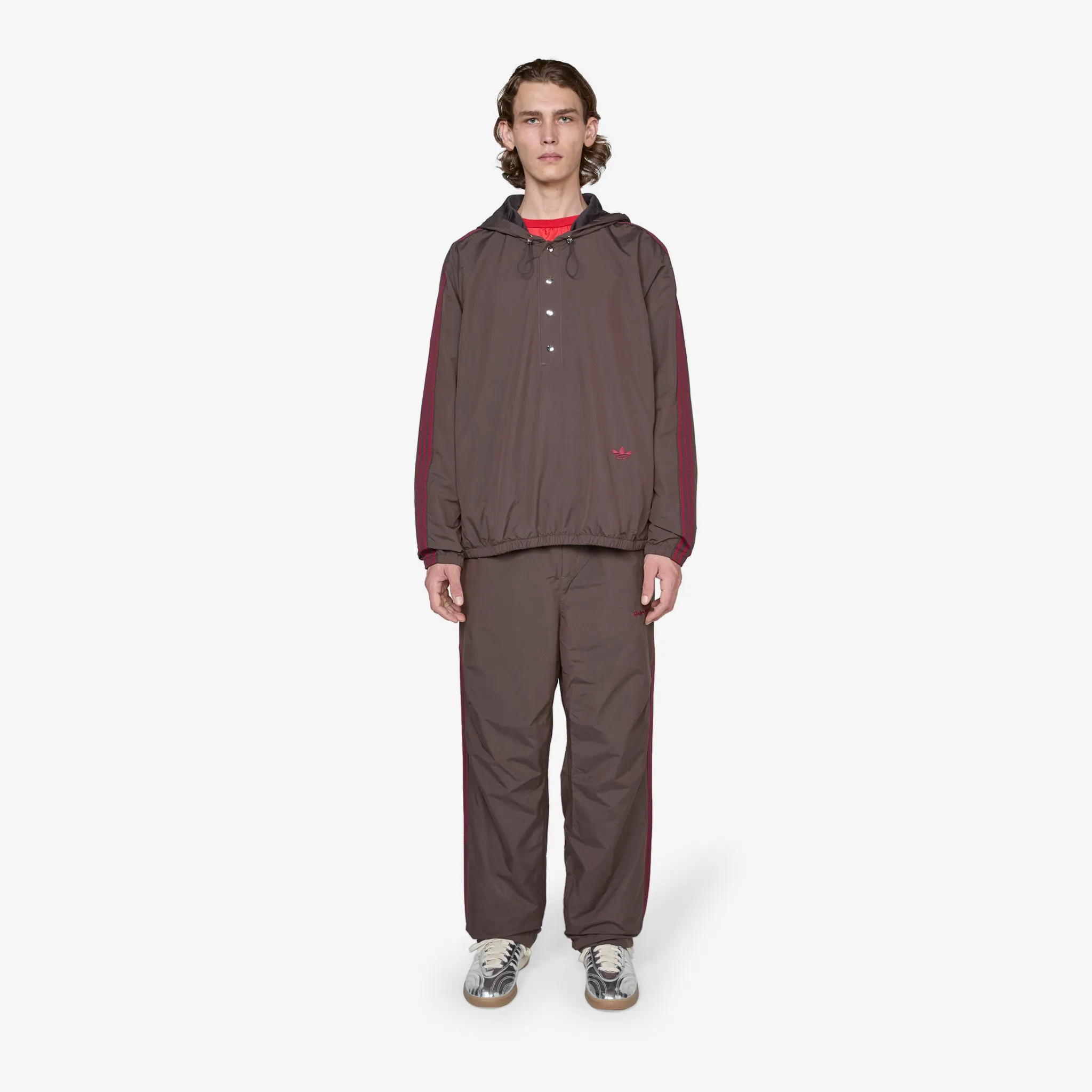 Wales Bonner x Nylon Track Pant Night Brown