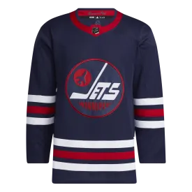 Winnipeg Jets Adidas Third Prime Green Authentic Jersey - Navy