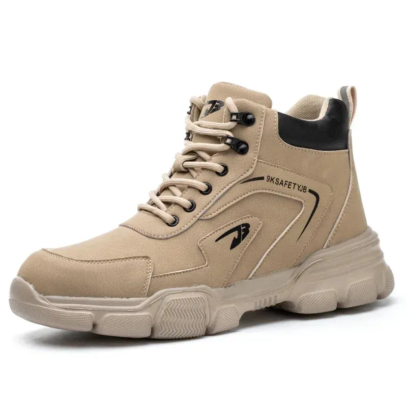 Winter Work Safety Shoes Men Safety Boots Anti-smash Anti-stab Work Sneakers Steel Toe Indestructible Work Boots