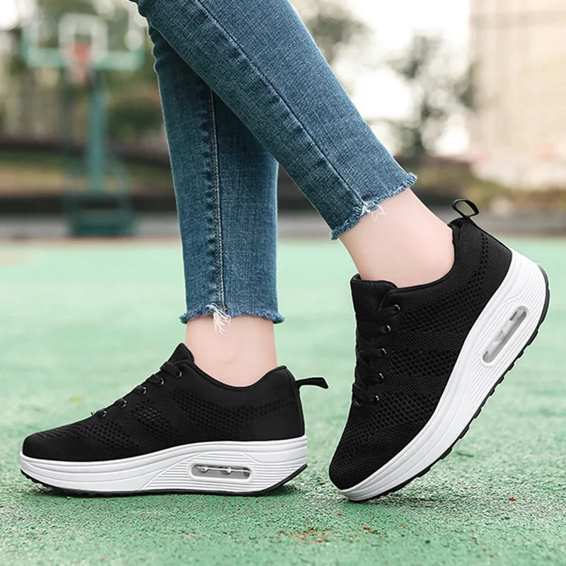Women's Flyknit Breathable Orthopedic Sneakers
